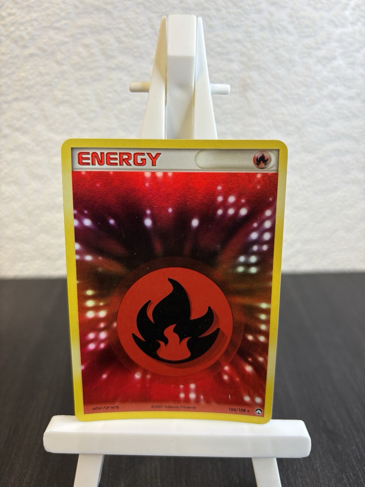 Fire Energy 104/108 EX Power Keepers Holo