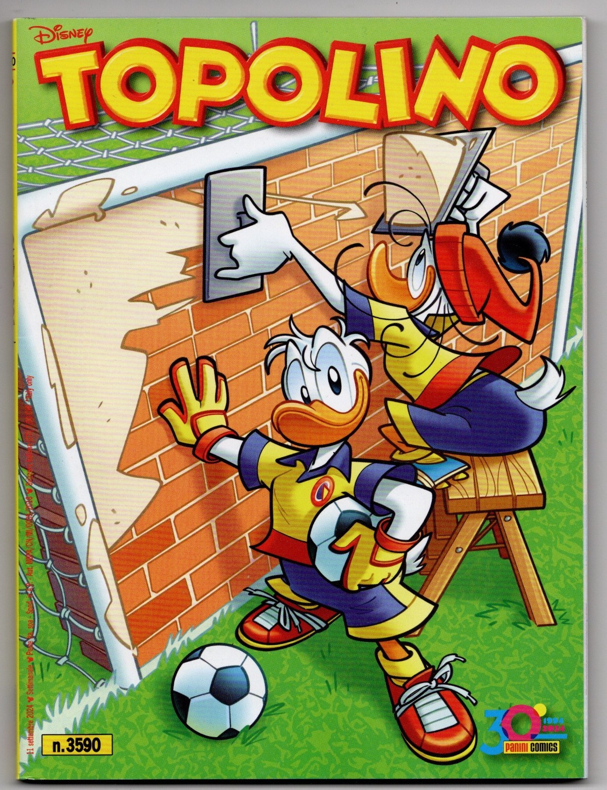 Fumetto Walt Disney Panini Comics Topolino N. 3590 settembre 2024 - Usato