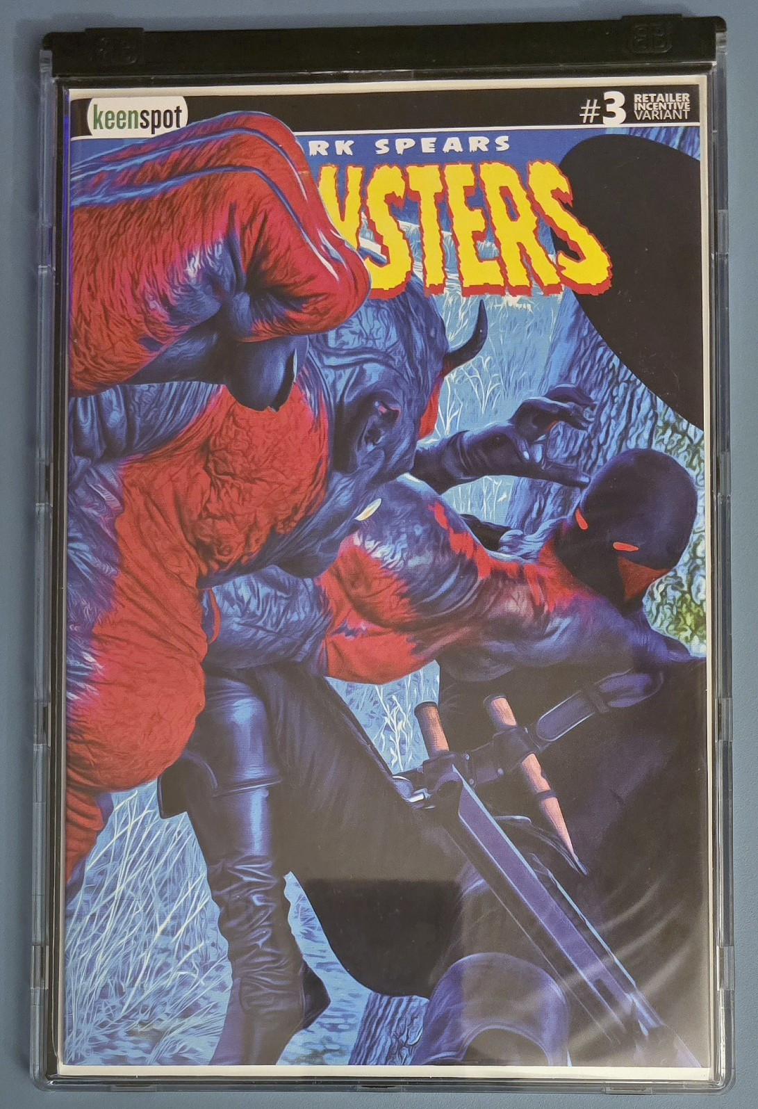 Kespot Mark Spears Monsters #3 (2025) incentivo rivenditore fumetti horror 1:25