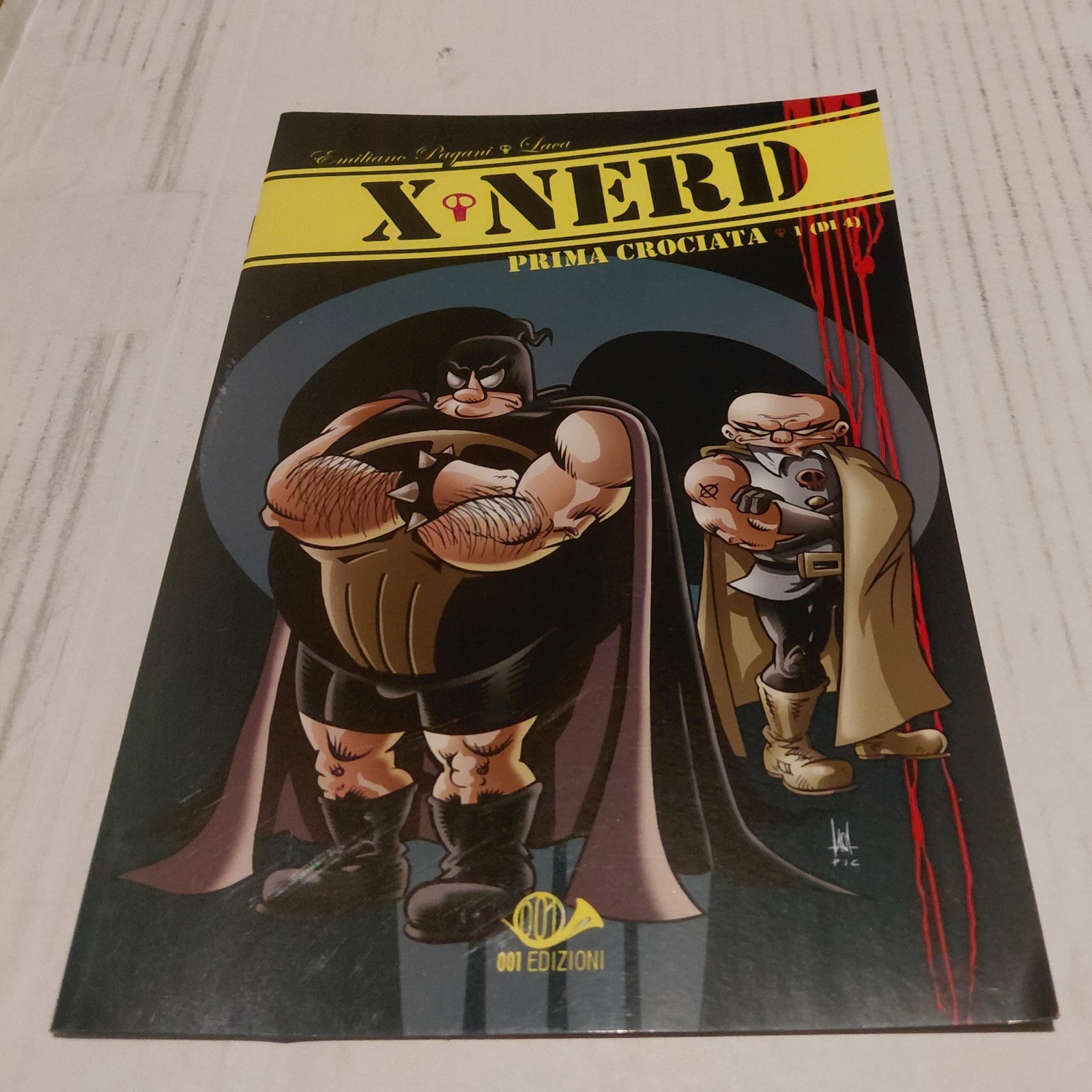 Pagani & Laca: X NERD Numero 1 PRIMA CROCIATA 001 Edizioni