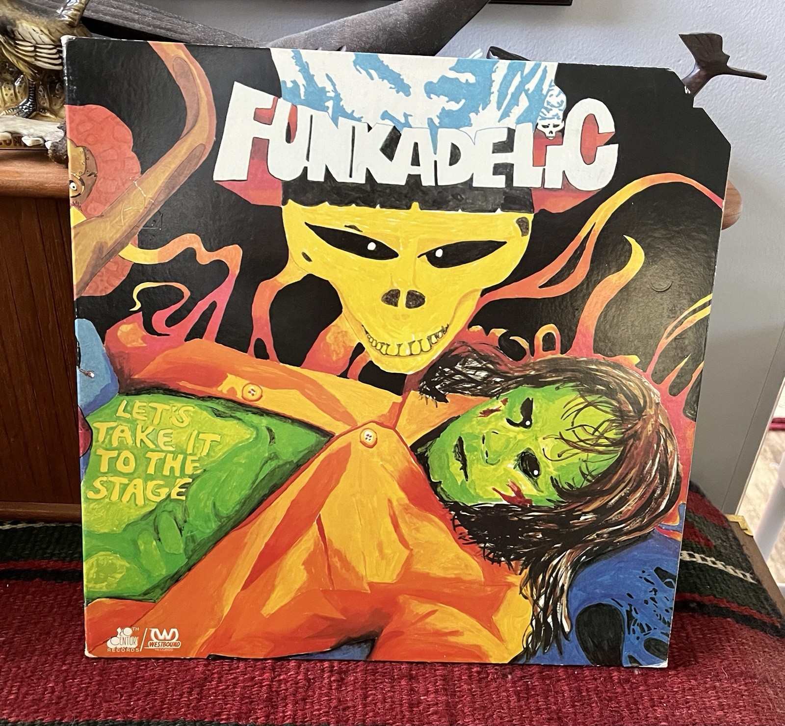 FUNKADELIC • Let’s Take It To The Stage • 1975 SOUL ROCK FUNK  VG+ W-215