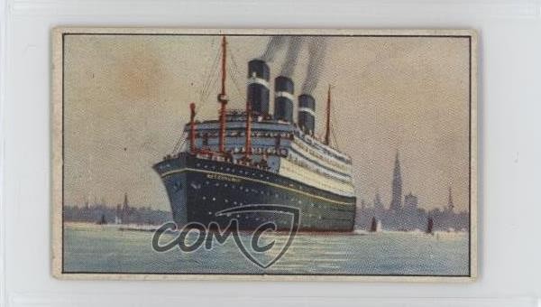 1930s Lloyd Die Welthandelsflotte Tabacco Belgenland #33-193 0l4h
