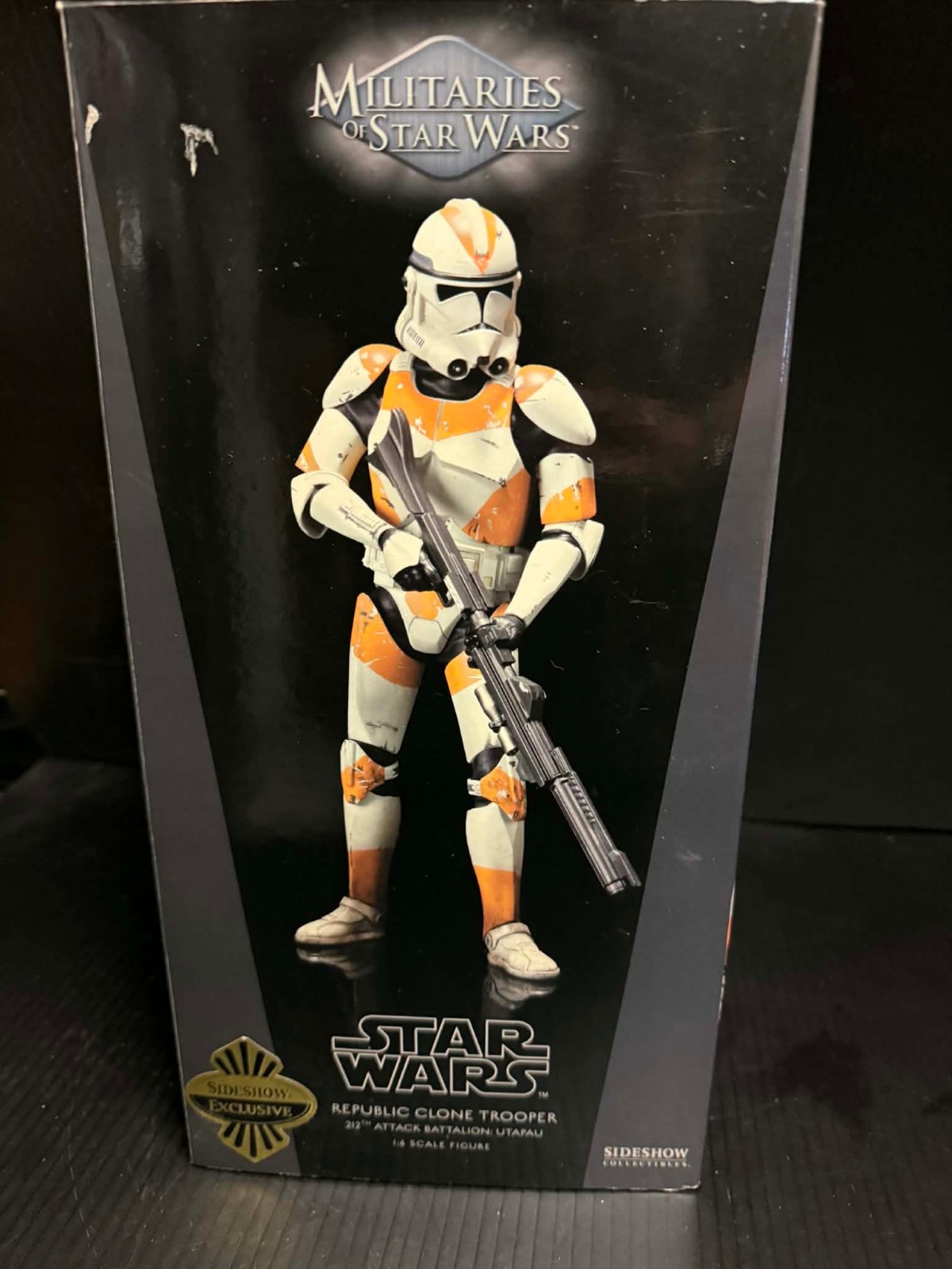 Star Wars Sideshow Exclusive Republic Trooper 212th Utapau scala 1/6