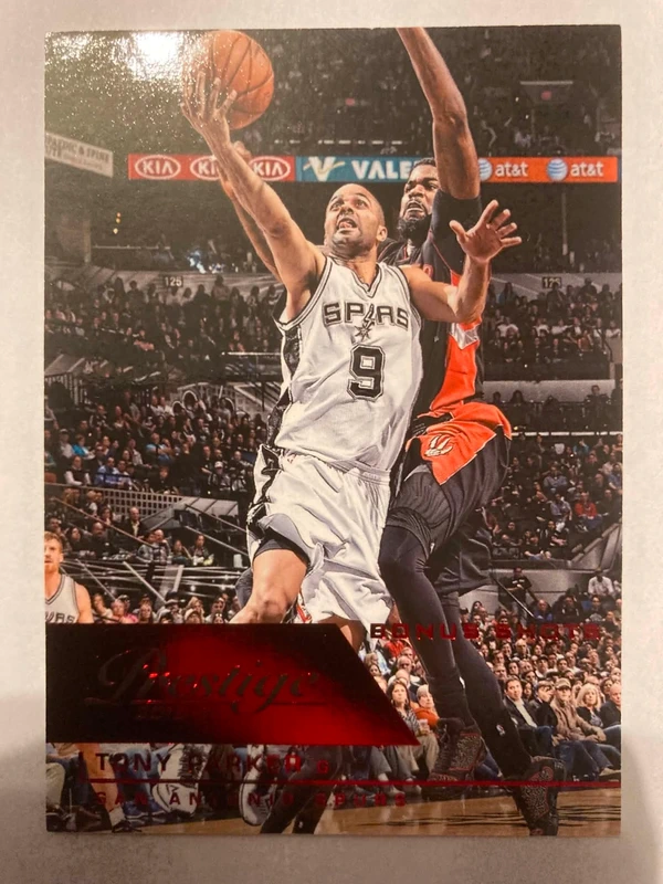 2015-16 Panini Prestige Bonus Shots Red #130 Tony Parker /199
