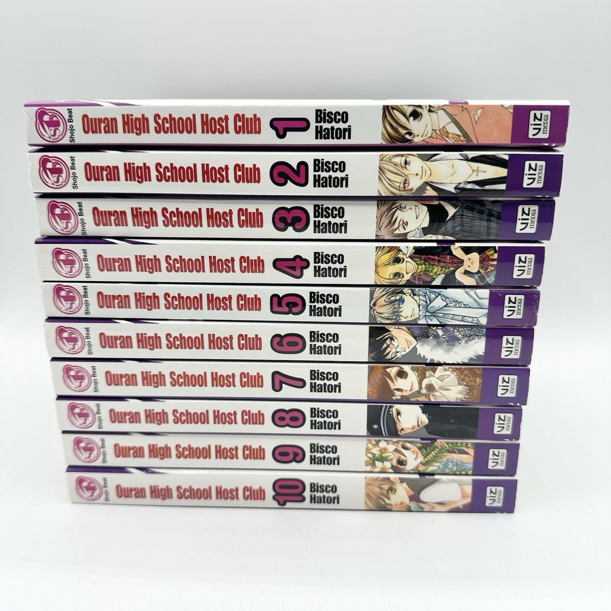 Libri manga Ouran High School Host Club 1-10 Bisco Hatori 