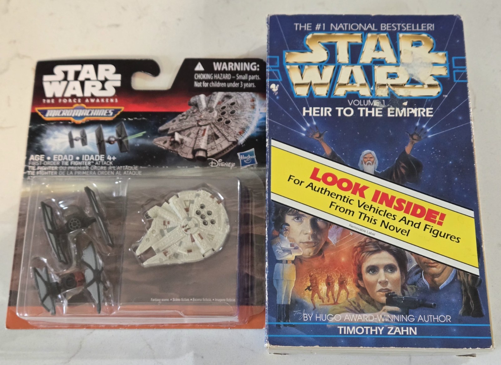 Star Wars Volume 1 Heir to the Empire & The Force Awakens Micro Machines