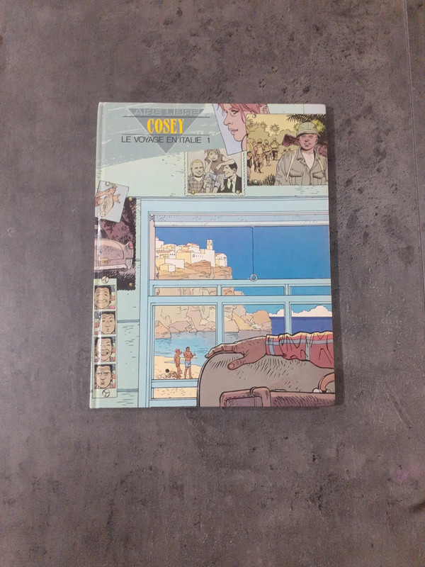 Lot de 2 bd  Le voyage en Italie tome 1 et 2 de COSEY