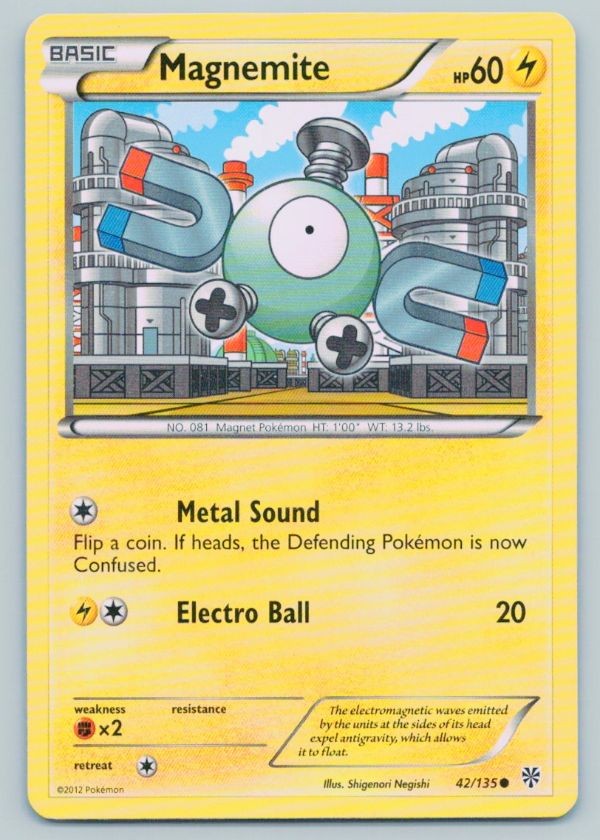 Magnemite 42 | Plasma Storm | Normal | Moderately Played
