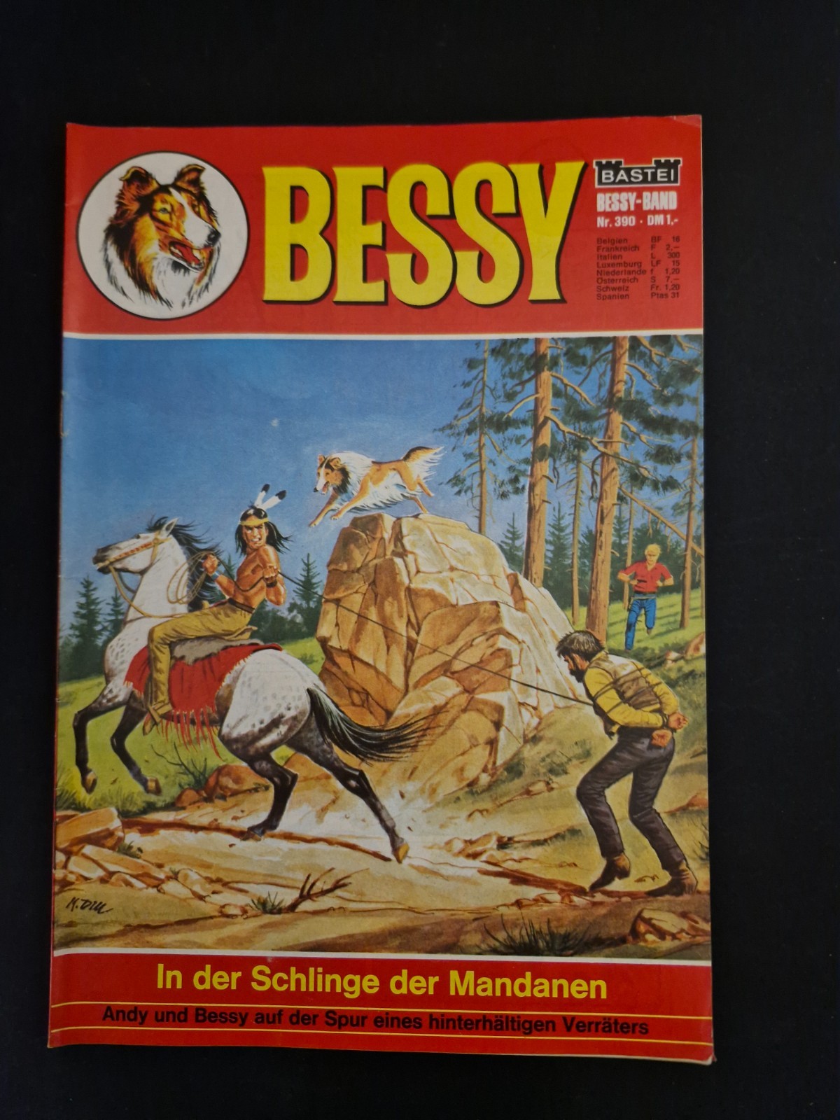 Fumetto Bessy n.390 (Bastei 1ª Edizione) Z1-2