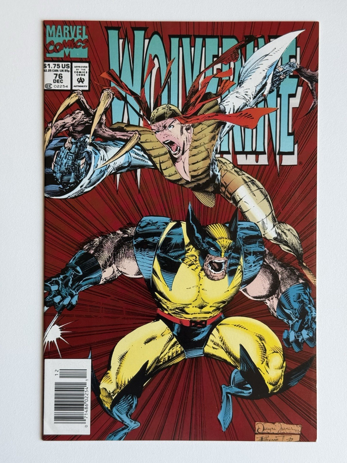 WOLVERINE #76 ◉ Newsstand Variant * 1993 * MARVEL * NM HIGH GRADE 👀
