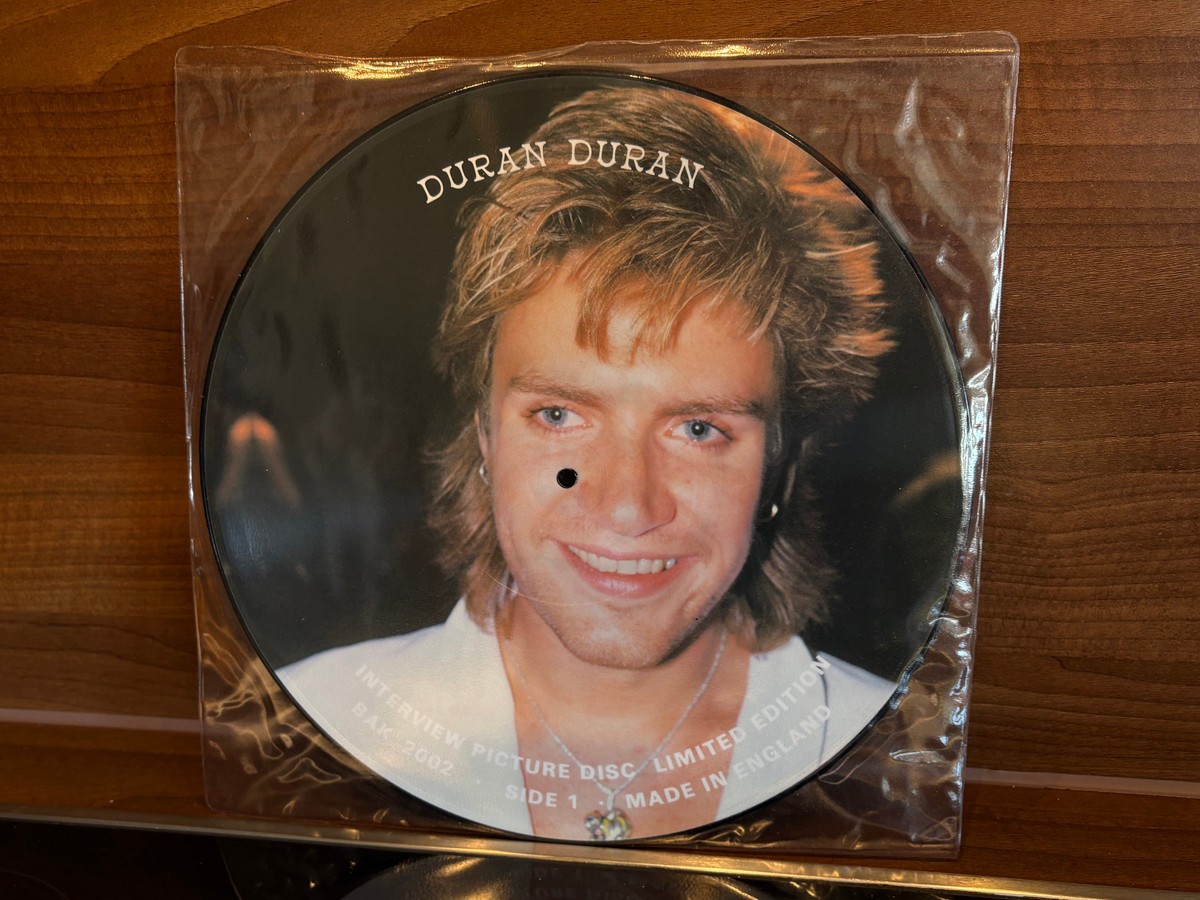 Duran Duran  / Picture Disc / Simon Le Bon / Nick Rhodes / 1984 /  LP / TOP