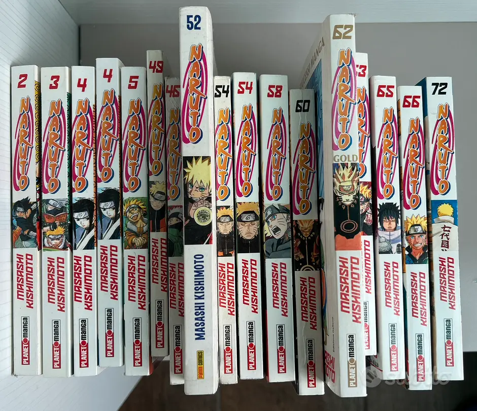 Lotto 17 Manga Naruto (Planet Manga)
