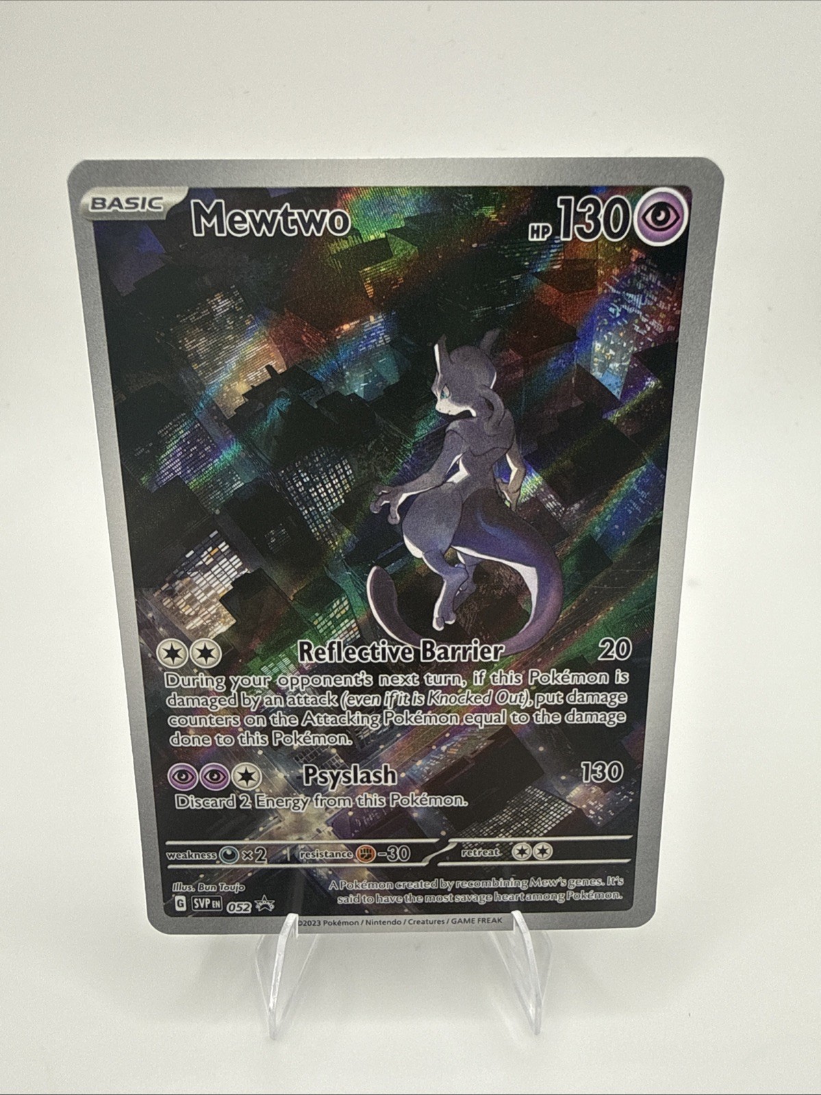 Carte promozionali Mewtwo 052 Sv: Scarlet & Violet Holo
