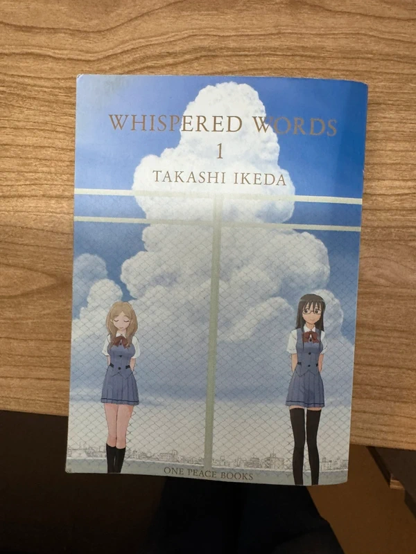 Manga in inglese: “ Whispered Words” set completo di tre volumi (1-3)
