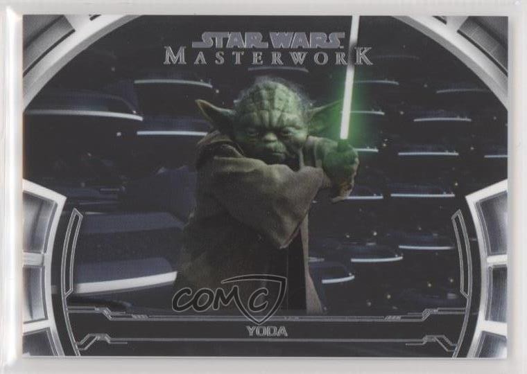 Topps Star Wars 2019 capolavoro che definisce i momenti Yoda #DM-16 9cf
