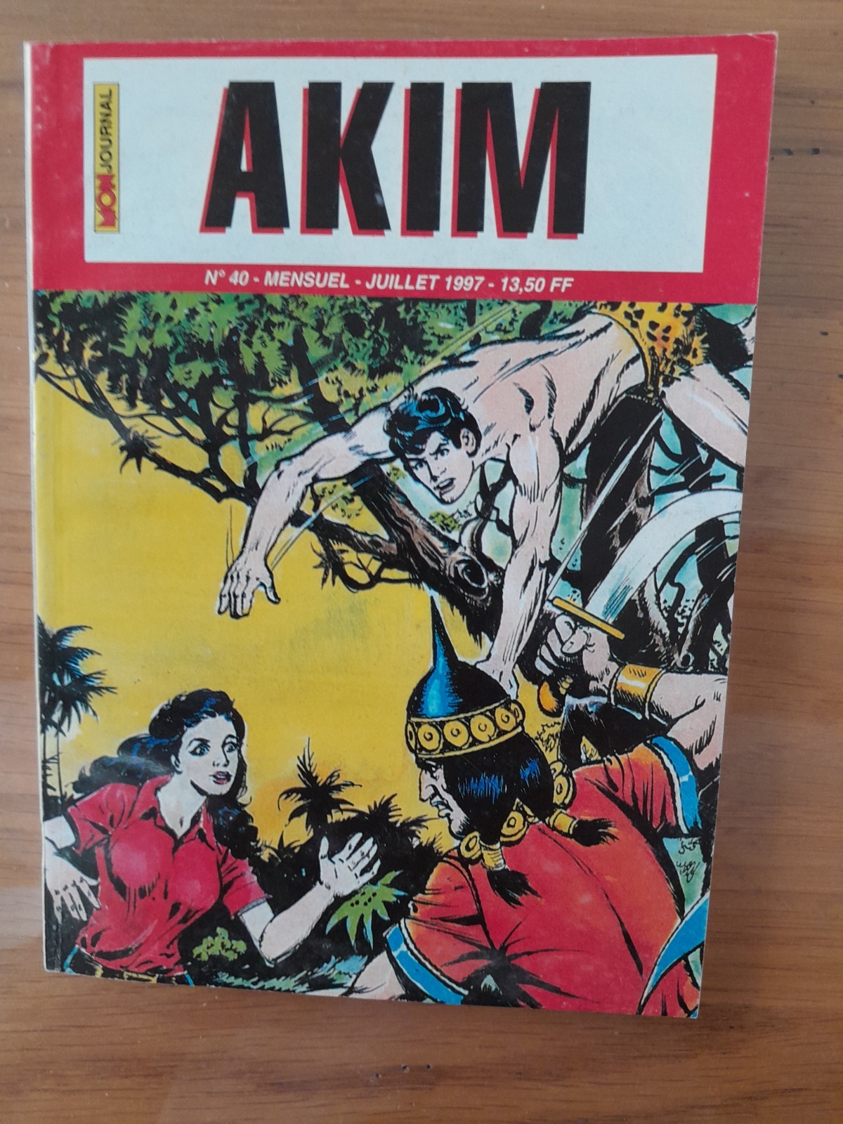 AKIM  SERIE  2     N°40     MON JOURNAL    1997     TBE