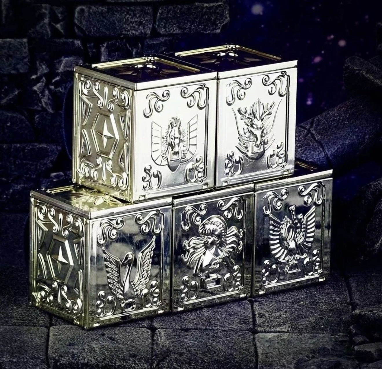 RH model Saint Seiya Cloth Myth 5 Cloth boxes set for Bronze Shiryu Ikki Hyoga