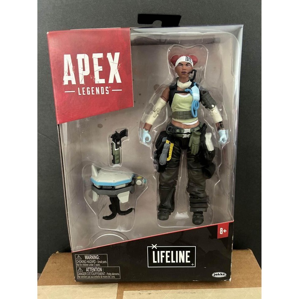 NIB Apex Legends 6-inch LIFELINE Figure (Series 6) - JAKKS Pacific SEALED New