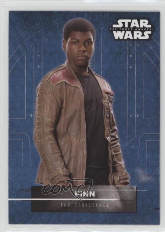 2016 Topps Star Wars: Il Risveglio della Forza Serie 2 Adesivi Personaggi Finn #1 1u6