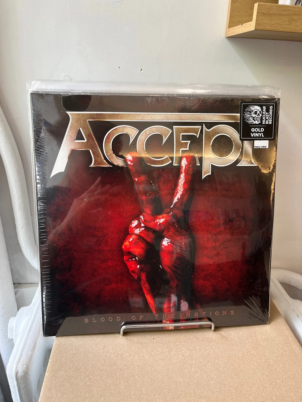 Accept - Blood Of The Nations (2xLP, Album, Ltd, RE, Gol)