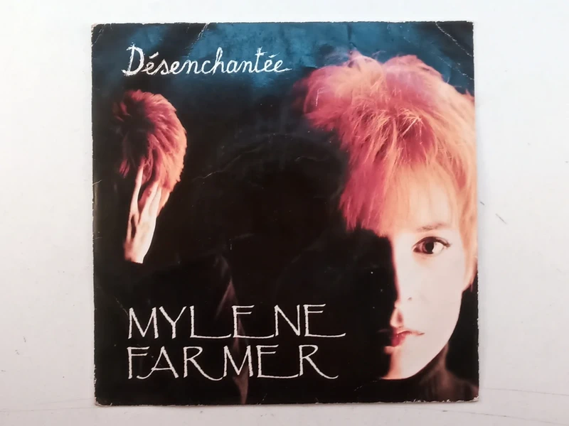 Mylène Farmer Désenchantée Chaos Mix vinyle 45 tours