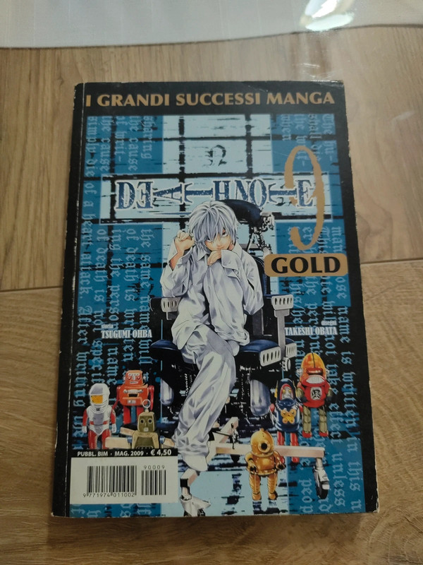 Death note manga vol 9 edizione gold