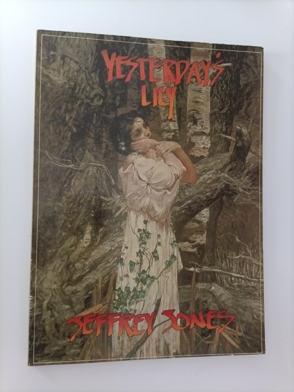 YESTERDAY'S LILY JEFFREY JONES DRAGON'S DREAM 1980 FANTASY ART OTTIMO - 016