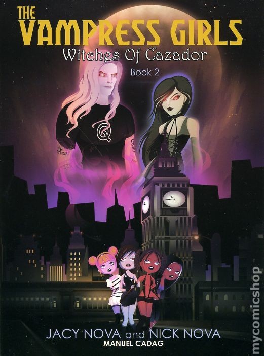 Vampress Girls GN 2-1ST FN 2008 Stock Image