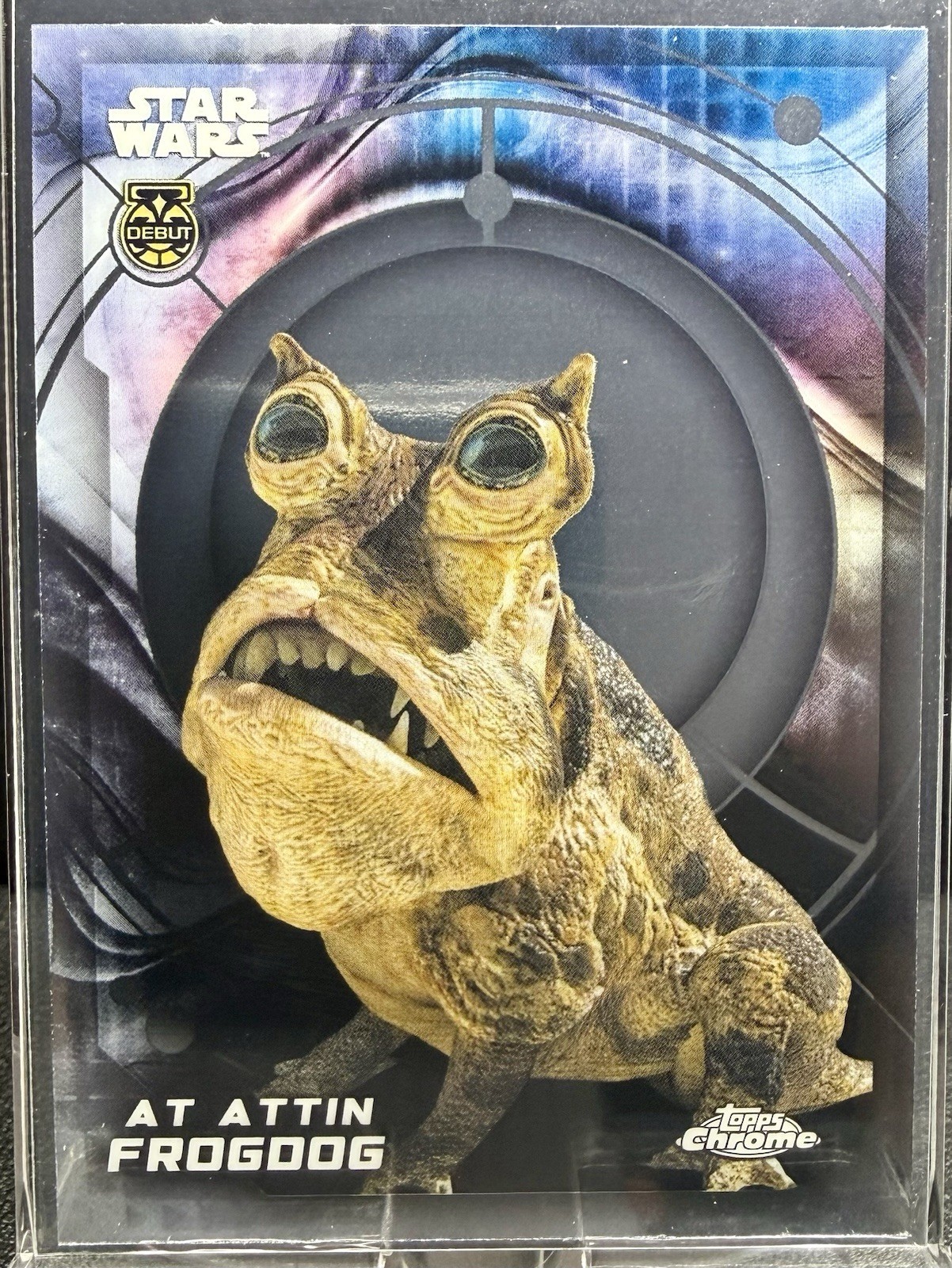 2026 Topps Star Wars Chrome Skeleton Crew At Attin Frogdog #19 Debut