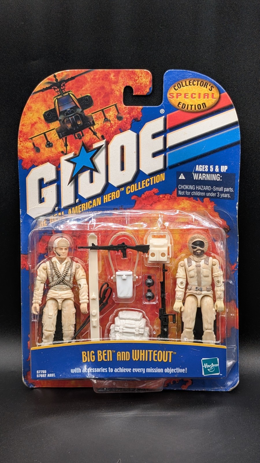 2000 GI Joe Collector's Special Edition 2-Pack Big Ben and Whiteout 3.75" Figure