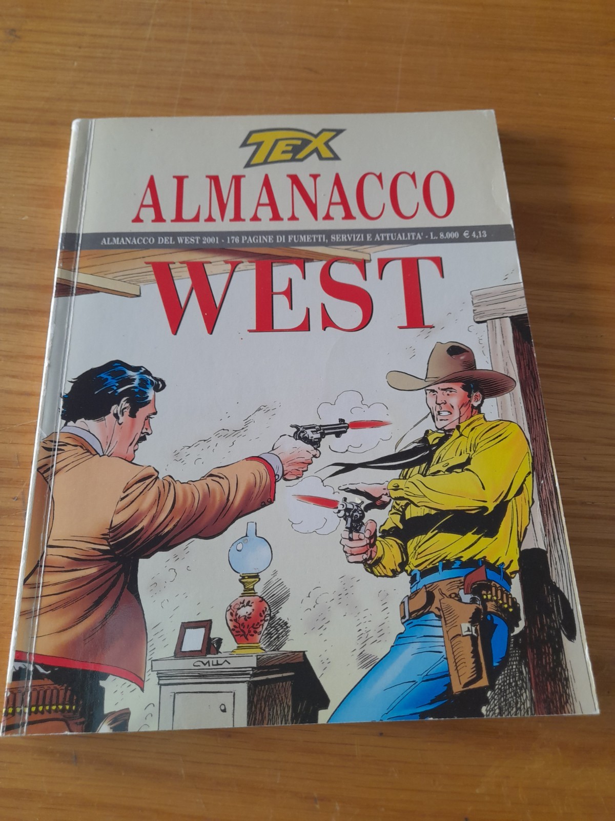 Tex: Almanacco del West 2001...Sergio Bonelli editore...ottimo 