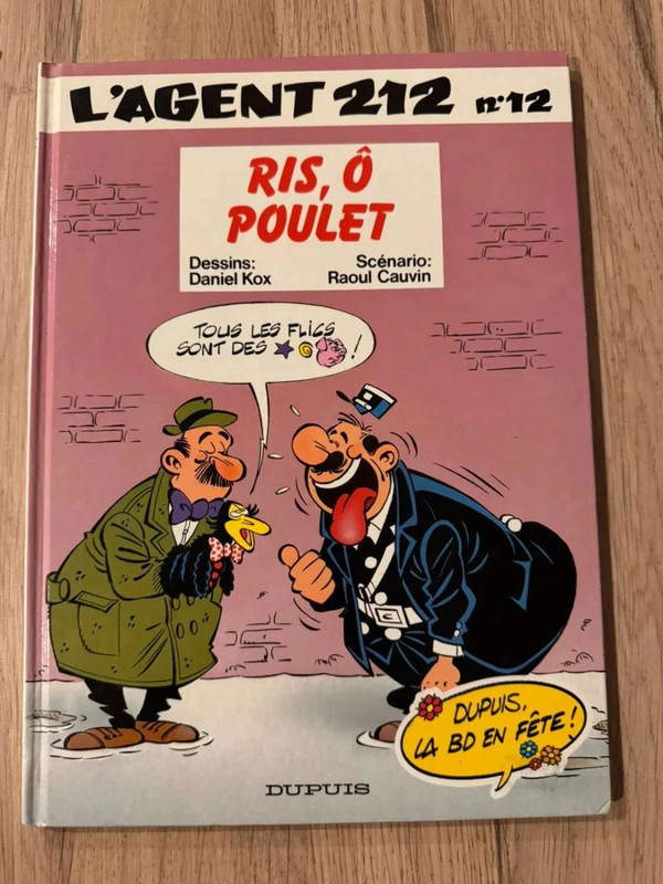 BD L’agent 212 - Ris, Ô Poulet