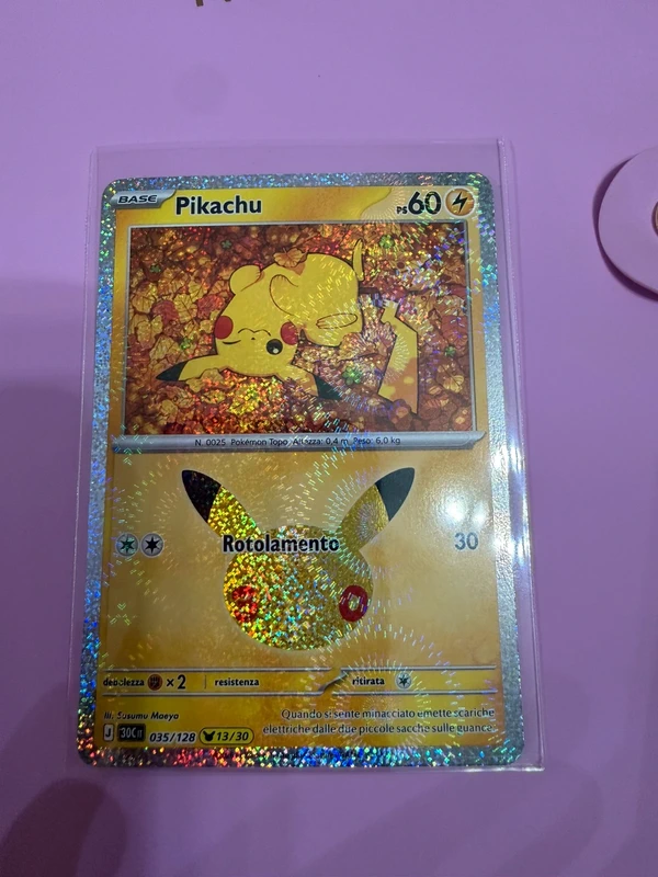 Pikachu 13/30 come da foto