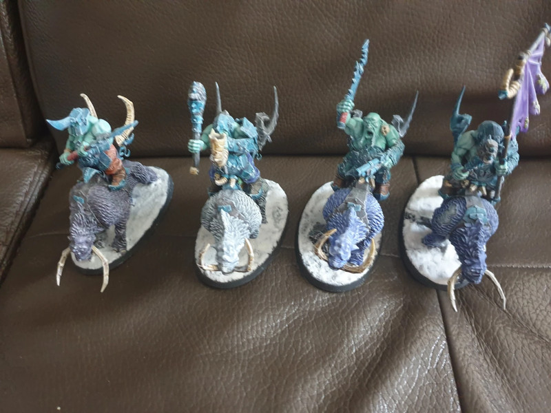 4 mourfang packs ogors peints
