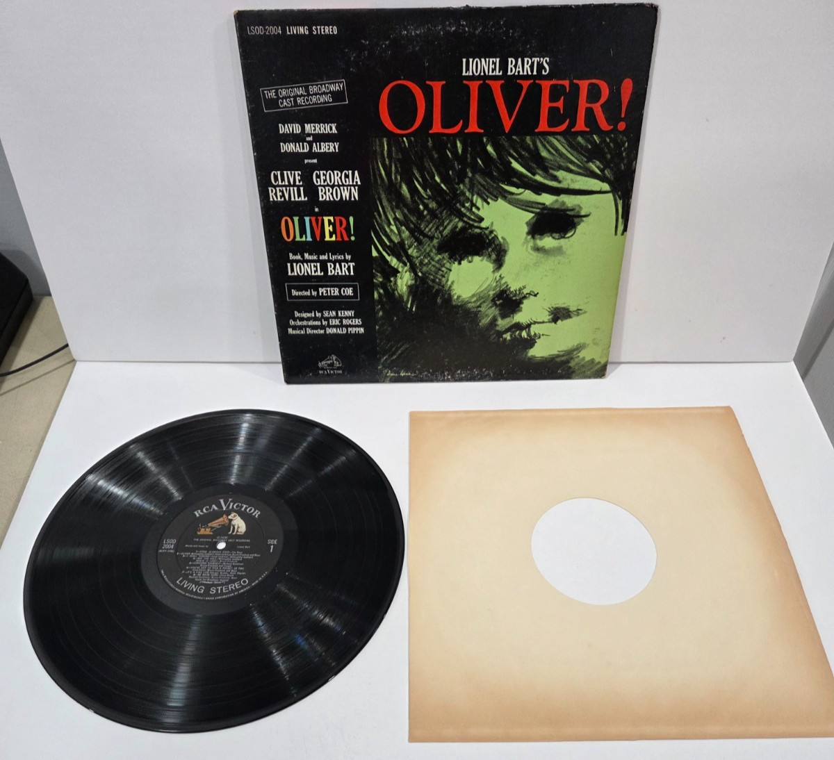 Lionel Bart's Oliver! Original Broadway Cast Recording 1963 Reissue Rockaway