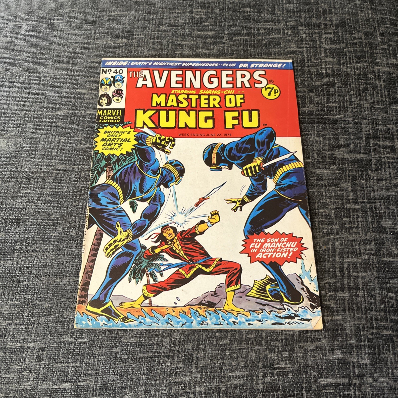 The Avengers Comic - #40 - 22 Jun 1974 - UK Marvel