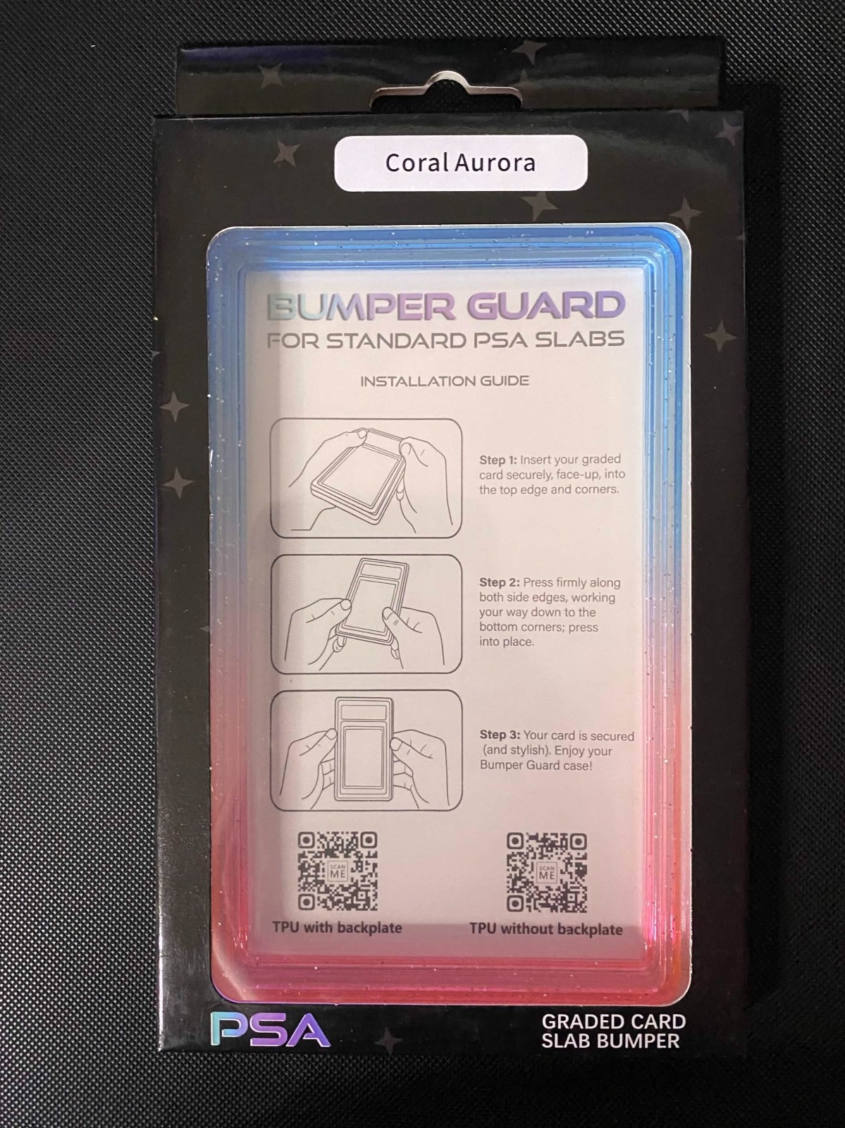 Chef's Bumper Bling Slab Guard (Coral Aurora)