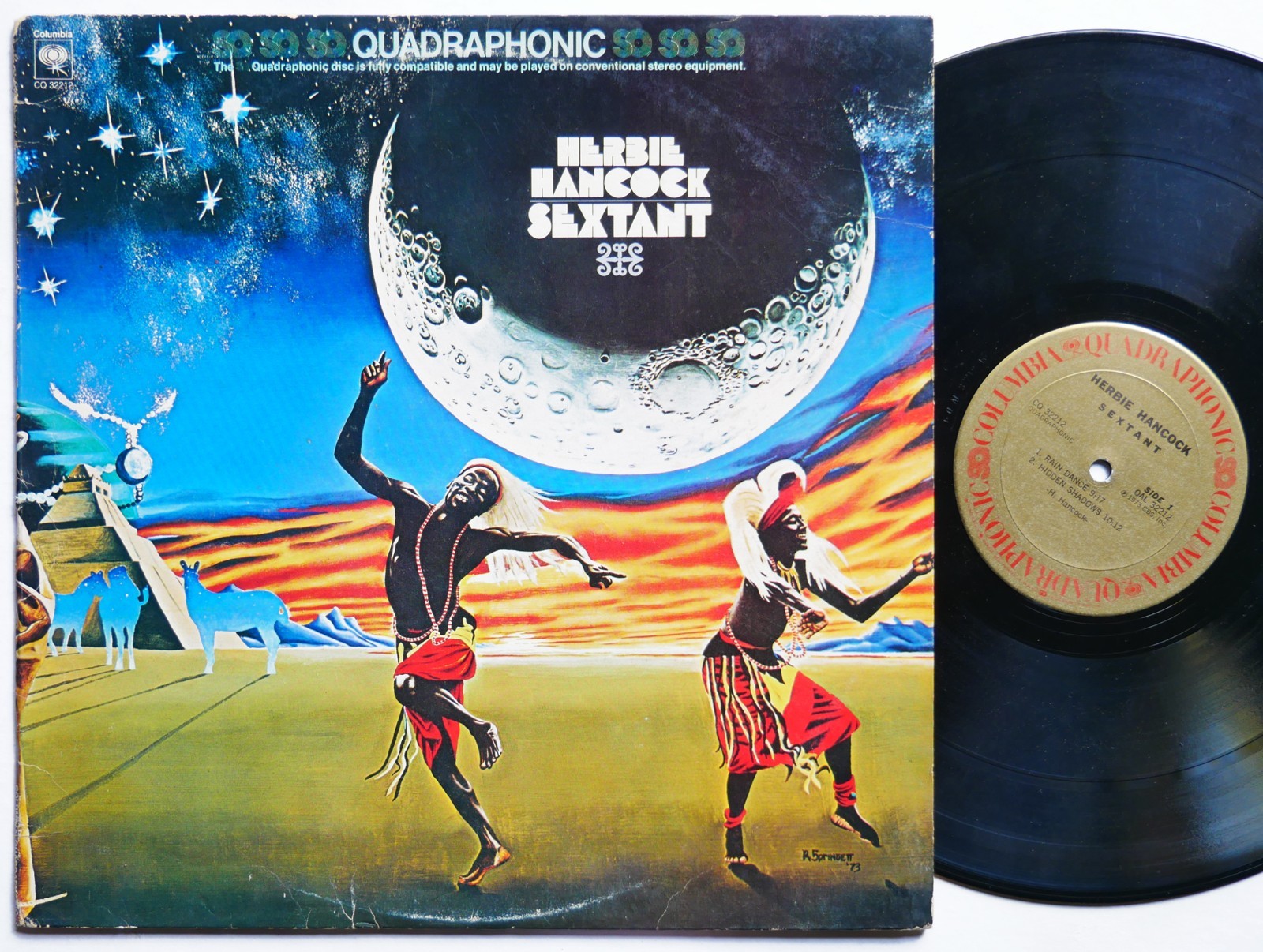 HERBIE HANCOCK Sextant LP COLUMBIA CQ 32212 US 1973 Benny Maupin Buster Williams