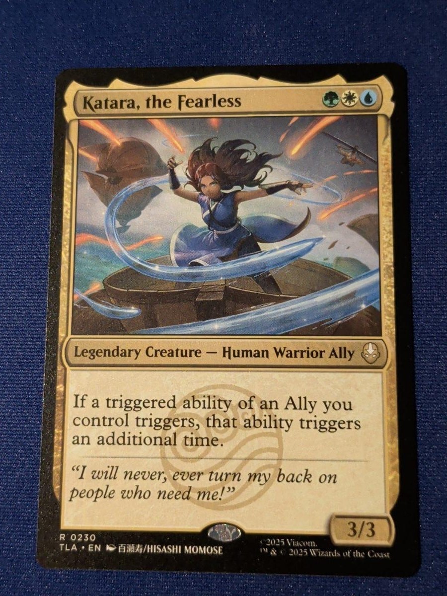 Katara, l'avatar senza paura: l'ultimo dominatore dell'aria #230 quasi nuovo MTG