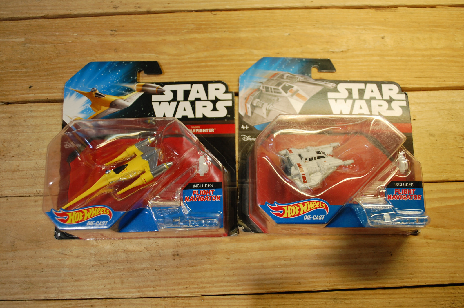 LOTTO Hot Wheels Star Wars Naboo N-1 Starfighter REBEL SNOWSPEEDER nuovo sigillato