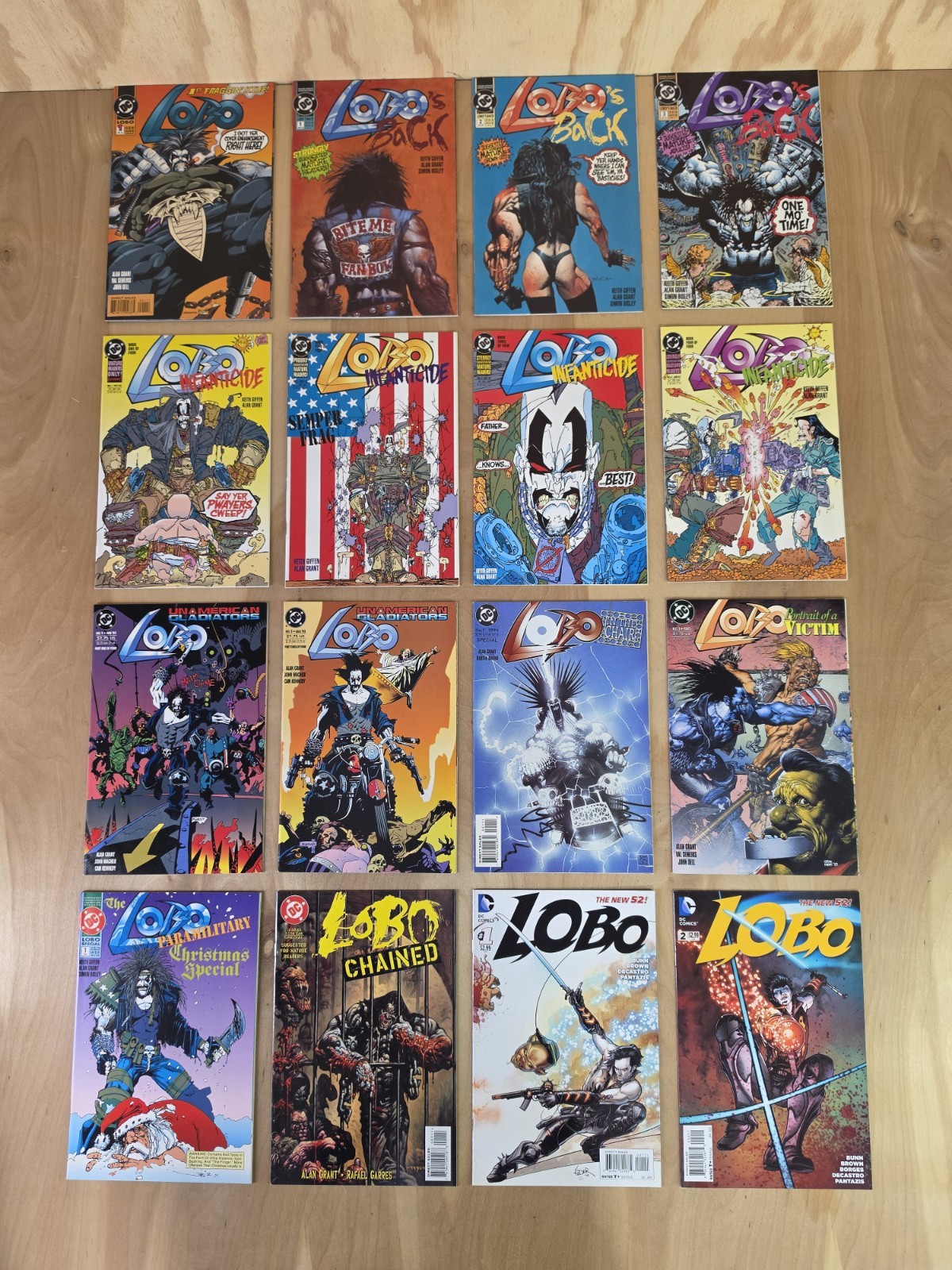 Lobo Comic Lot Mixed Lot 16 Comics