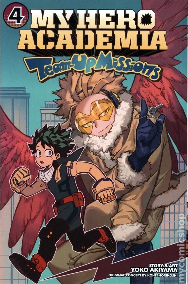 My Hero Academia Team-Up Missioni GN #4-1° NM 2023 Immagine Stock