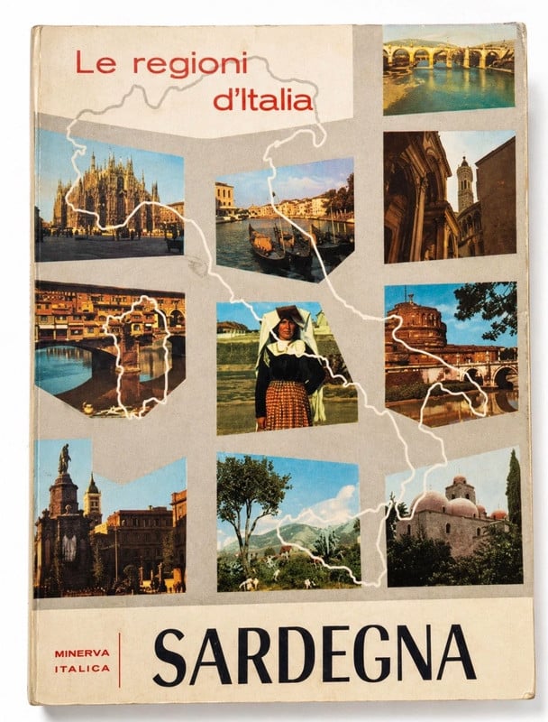Sardegna 1964 Le Regioni d’Italia Minerva Italica Vintage Illustrato