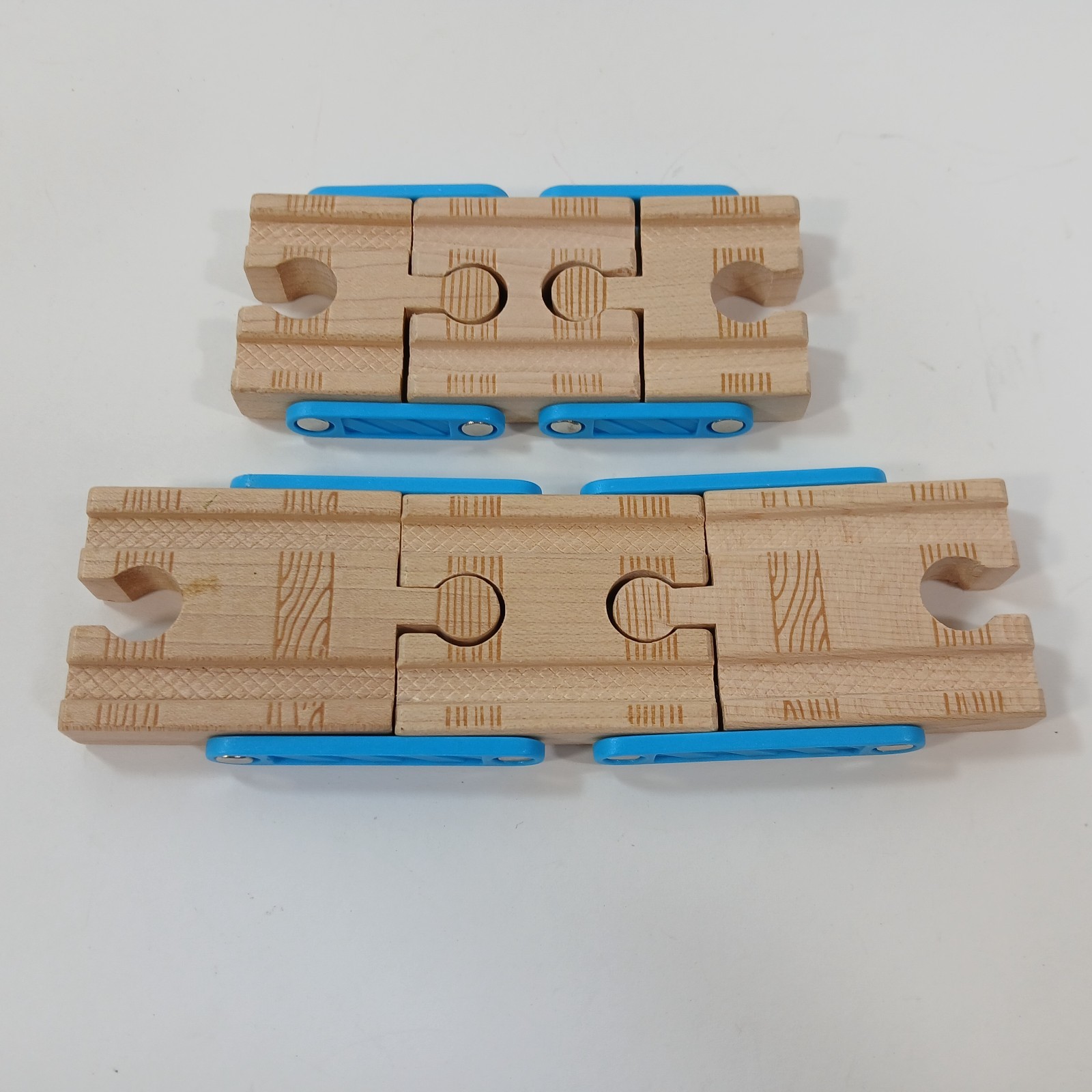 2x Thomas Ferrovia in Legno Adapt-a-Track Treno Motore Brio