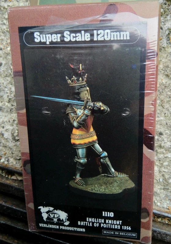 Verlinden English Knight battle of Poitiers 120mm