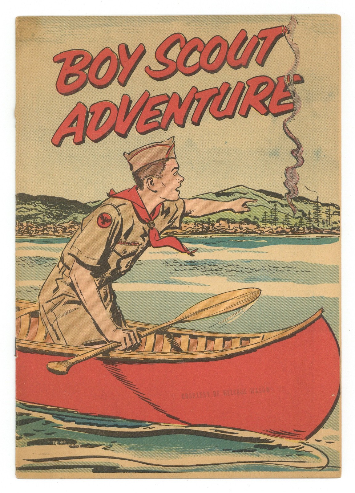Boy Scout Adventure #1 VG 4.0 1954