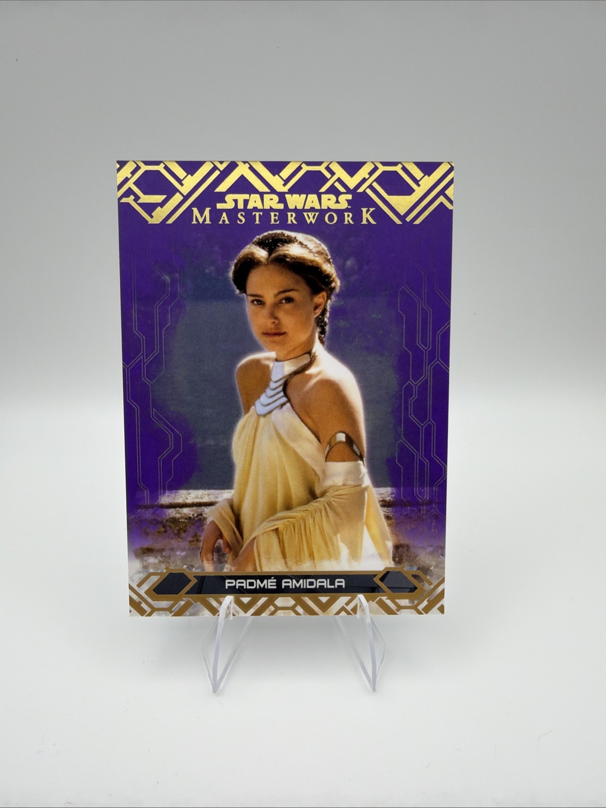 2017 Topps Star Wars Masterwork Padme Amidala - Purple #5 /50