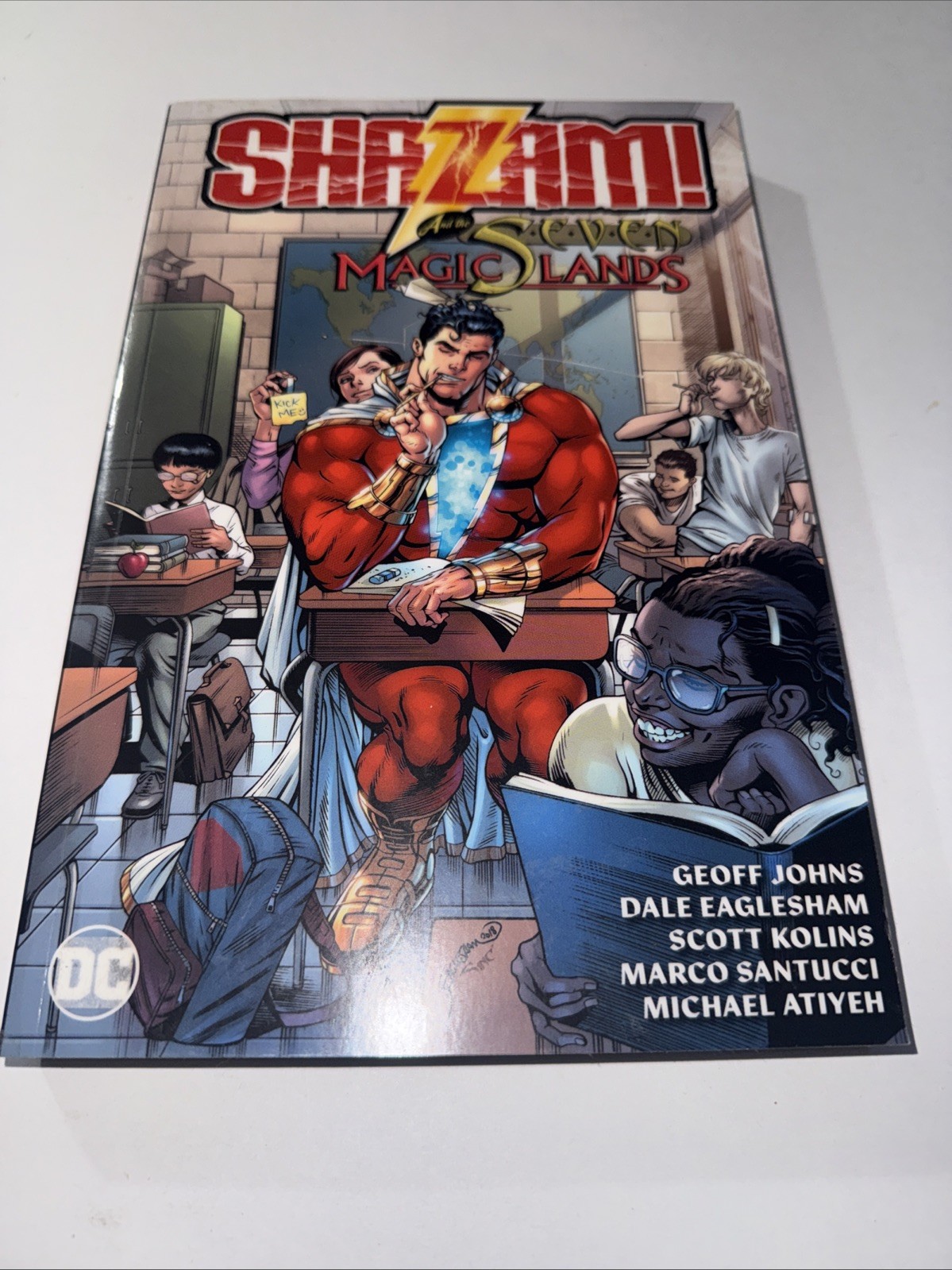 Shazam e le sette terre magiche di Geoff Johns TPB nuovo
