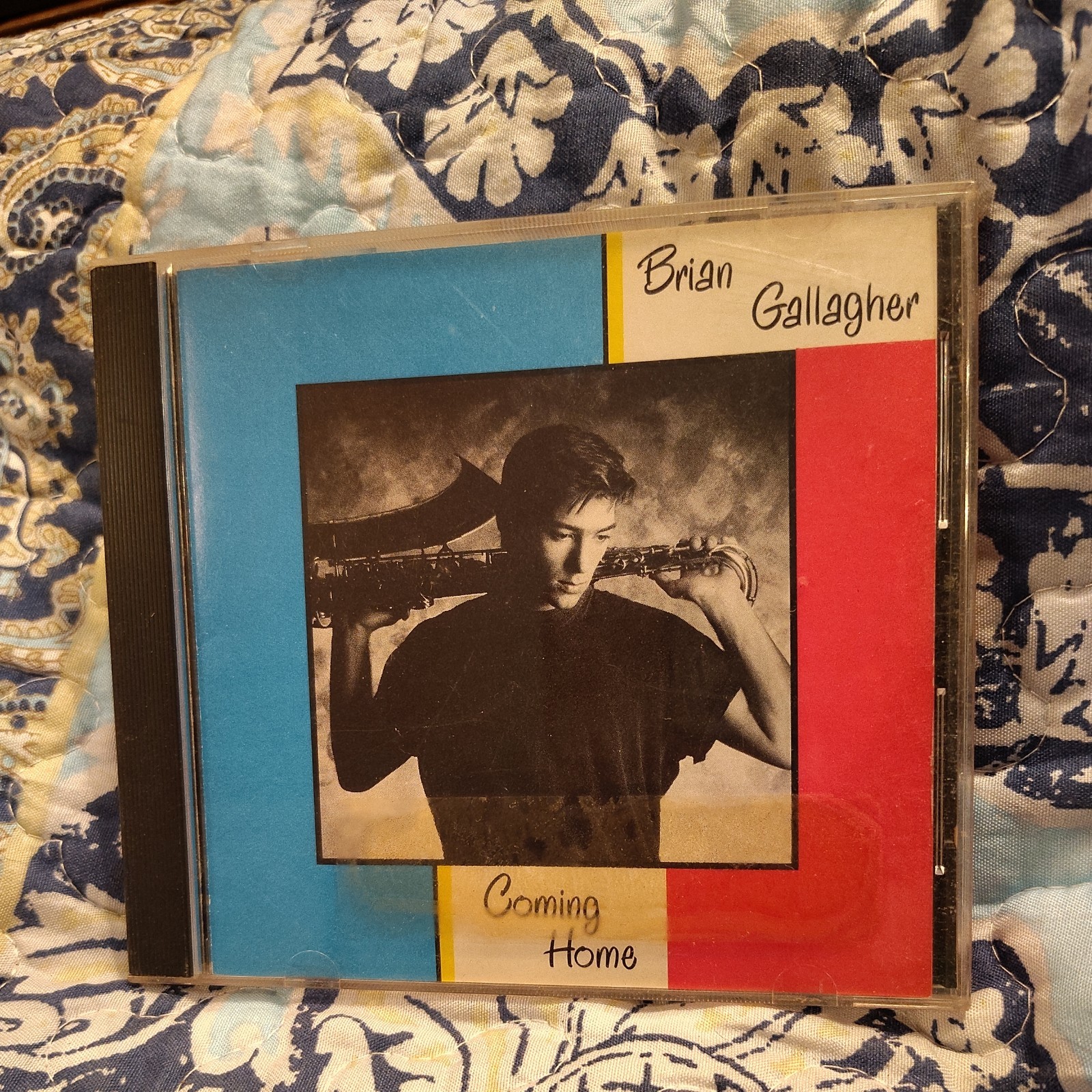 Brian Gallagher Coming Home CD 1989 Promo Jazz Fusion Smooth Cypress Voices NICE