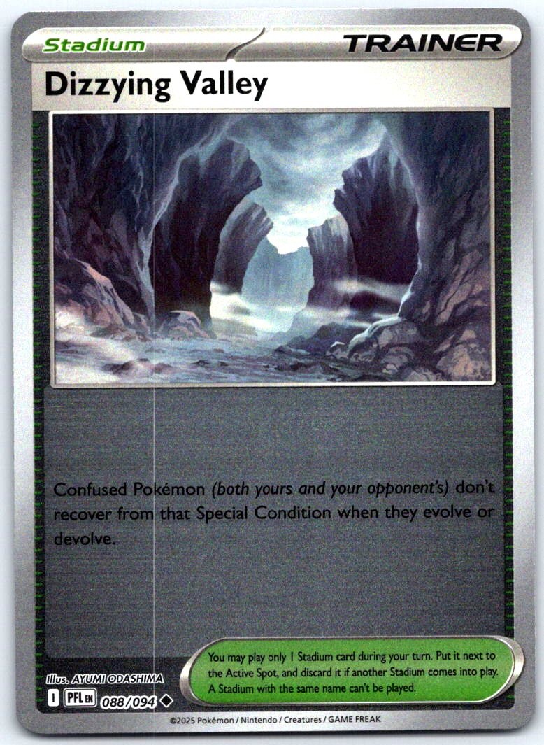 Dizzying Valley 088/094 ME02: Fiamme Fantastiche Reverse Holo-PTCG-NM